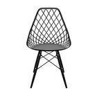 Conjunto Com 4 Cadeiras Para Sala De Jantar Kayla Dsw Inj Pre