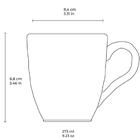 Conjunto Com 4 Canecas Orgânico Arauco 273ml - Porto Brasil