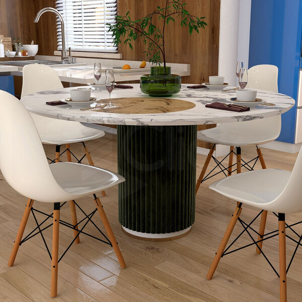 Conjunto Com 4 Conjunto Com 4 Cadeira Eames Eiffel Sala Janta