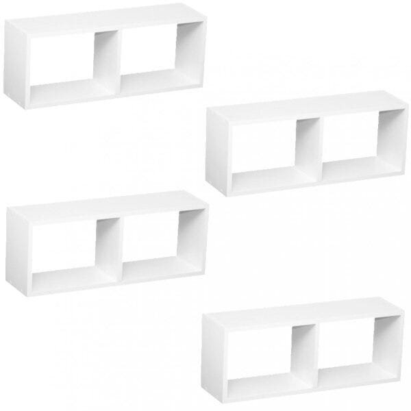 Conjunto Com 4 Nichos Linfa  Branco