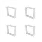 Conjunto Com 4 Nichos Vidame Kitcubos Branco
