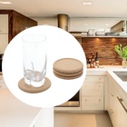 Conjunto Com 4 Porta Copos Cortiça 10cm