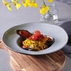 Conjunto Com 4 Pratos De Massa Orgânico Dust Ø28x6,5cm 450ml