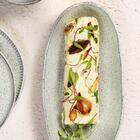 Conjunto Com 4 Travessas Oval Funda G Orgânico Pistache 32x16