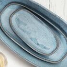 Conjunto Com 4 Travessas Oval Rasa Mini Orgânico Breeze 16,5x