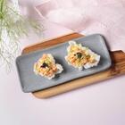 Conjunto Com 4 Travessas Retangular Pequena Orgânico Dust 22x