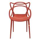 Conjunto Com 6 Cadeiras Allegra Laranja