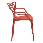 Conjunto Com 6 Cadeiras Allegra Laranja