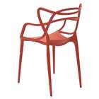 Conjunto Com 6 Cadeiras Allegra Laranja