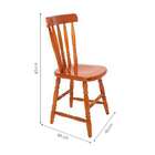 Conjunto Com 6 Cadeiras Campestre Mel