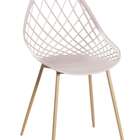 Conjunto Com 6 Cadeiras Cloe Nude