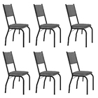 Conjunto Com 6 Cadeiras Diana Artefamol