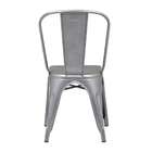 Conjunto Com 6 Cadeiras Iron Cinza