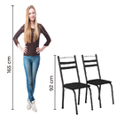 Conjunto Com 6 Cadeiras Leia Artefamol