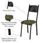 Conjunto Com 6 Cadeiras Liz Artefamol