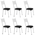 Conjunto Com 6 Cadeiras Liz Artefamol