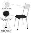 Conjunto Com 6 Cadeiras Liz Artefamol