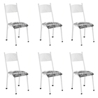 Conjunto Com 6 Cadeiras Liz Artefamol