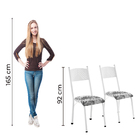 Conjunto Com 6 Cadeiras Liz Artefamol