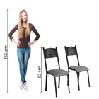 Conjunto Com 6 Cadeiras Liz Artefamol