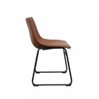 Conjunto Com 6 Cadeiras Para Sala De Jantar Bruna Marrom