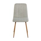 Conjunto Com 6 Cadeiras V1002 89cm X 44cm Nude