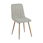 Conjunto Com 6 Cadeiras V1002 89cm X 44cm Nude