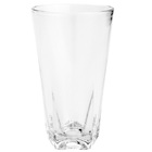 Conjunto Com 6 Copos Altos De Vidro Faces Transparente 336ml