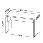 Conjunto Com 6 Escrivaninhas Operacionais Em Tamburato Mesa E