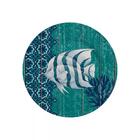 Conjunto Com 6 Pratos De Sobremesa Acqua Fish Ø21cm