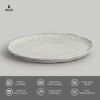 Conjunto Com 6 Pratos De Sobremesa Bio Pistache Ø21,5cm - Por