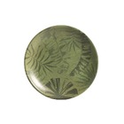 Conjunto Com 6 Pratos De Sobremesa Coup Palm Tree Olive Ø21cm