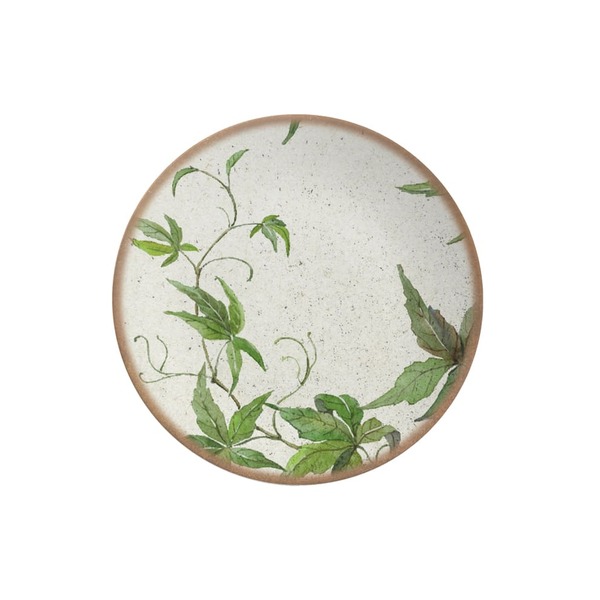 Conjunto Com 6 Pratos De Sobremesa Coup Tropical Leaves Ø21cm