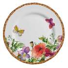 Conjunto Com 6 Pratos De Sobremesa Flores Rattan Ø21cm