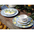 Conjunto Com 6 Pratos Fundo Amalfitana Ø25cm