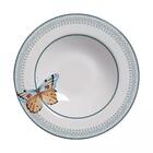 Conjunto Com 6 Pratos Fundo Borboleta 2 Ø25cm