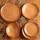 Conjunto Com 6 Pratos Fundo Coup Kya Terracota Ø25cm
