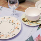 Conjunto Com 6 Pratos Raso Acetinado Magnolia Ø29cm