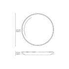 Conjunto Com 6 Pratos Raso Bio Litchi Ø27,5cm - Porto Brasil