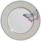 Conjunto Com 6 Pratos Raso Borboleta 2 Ø29c