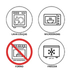 Conjunto Com 6 Pratos Raso Chinese Garden Ø 29cm