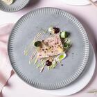 Conjunto Com 6 Pratos Raso Linhas Dust Ø27,5cm