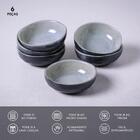 Conjunto Com 6 Ramequim Orgânico Médio Dust Ø9x3cm 70ml