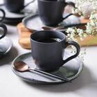 Conjunto Com 6 Xícaras De Café Com Pires Bio Dust 120ml