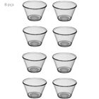 Conjunto Com 8 Tigelas Poli Multiuso 170ml Em Vidro