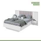 Conjunto Com Guarda-roupa Casal Velaris Com Pés com Cama Casa