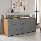 Conjunto Com Guarda-roupa, Cômoda Com Espelho E Gaveteiro Por