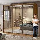 Conjunto Com Guarda-roupa Spazio Super Glass, Cômoda Urban E