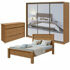 Conjunto Com Guarda-roupa Spazio Super Glass, Cômoda Urban E