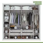 Conjunto Com Guarda-roupa Velaris, Cômoda Vedra e Cama Casal